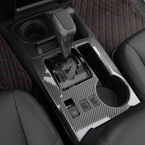 Car console cover gear panel sticker decorative frame trim for toyota 4runner 4 runner interior Accessories