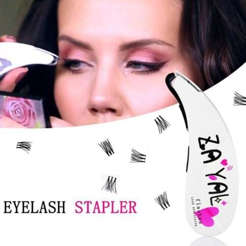 New Hot Eyelash Stapler Mini False Eyelashes Natural Eye Eye Extensions Tool Up Curl Tool Make Lash V6G8