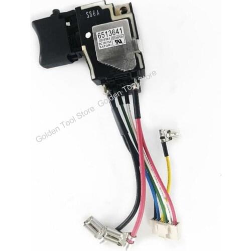 Switch trigger 6513641 651364-1 for makita BTD044 spare parts