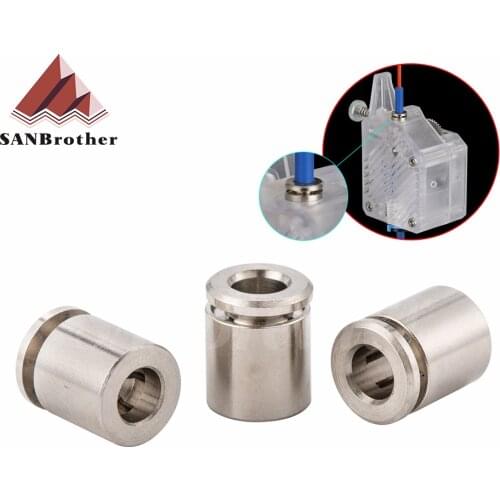 3D Printer Pneumatic Connectors PTFE Tube Coupler For Bowden NF Bmg Extruder Quick Coupler j-head Fittings 3D Printer Parts