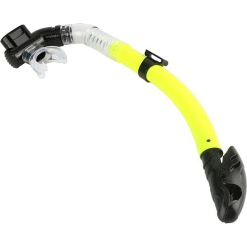 Full Dry Diving Snorkel Underwater Diving Silicone Breathing Tube Spearfishing Snorkel Tube Snorkeling Swimming Pool Air Tube