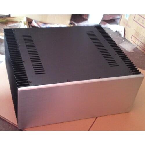 DIY Big class A aluminum amplifier enclosure chassis with heatsink 430*200*413mm