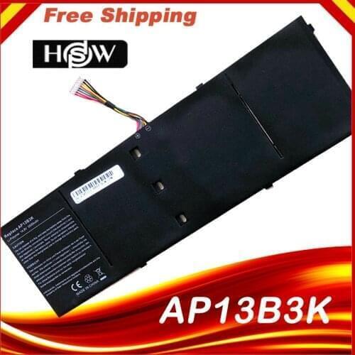 HSW Replace 14.8V Laptop Battery for Acer Aspire AP13B3K AP13B8K M5-583P R7 V5-572P R7-571 V5-572G V5-572 ES1-511 V5-473PG V5-55