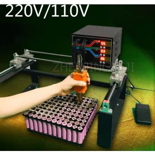 220V/110V Manual Spot Welding lithium Battery Soldering Welder Large Battery Car Power Welding Machine Large 3000W