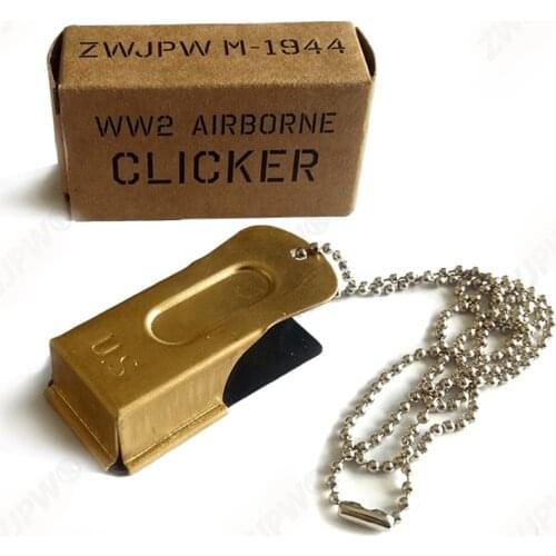WW2 US ARMY 1942 Paratrooper Signaling Cricket Clicker Soldier Military