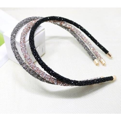 1PC Fashion Soft Headband for Women Rhinestone Hairband Girls Hair Accessories