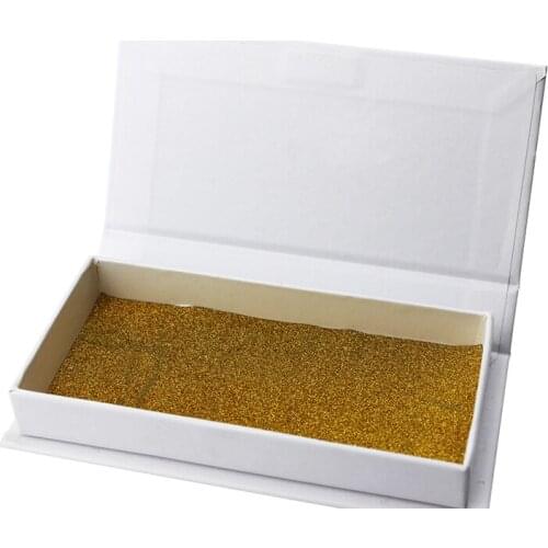 100 pairs Wholesale False Eyelash Packaging Box Custom Logo Individual Fake 3D Mink Lashes Boxes Faux Cils Case Lash Container