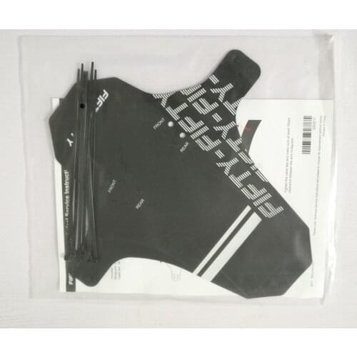 Road Bike Cycling Mountain Bicycle MTB Front Mudguard for Front Fork / Rear Saddle Accessories High Strength PP Materials