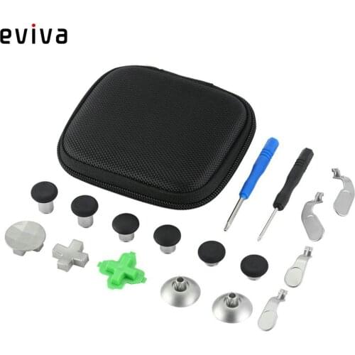 Thumbsticks For XBOX ONE Elite Controller Metal Bumper Trigger Button Swap Grips Analog Stick D-Pad