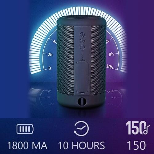 A66 Bluetooth-compatible Speaker Wireless Waterproof Portable Outdoor Loudspeaker HIFI Bass 5W Stereo Music Surround