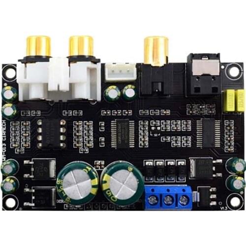 DAC Decoder 24 Bit 192K Optical Fiber Coaxial Board CS4398+CS8416 Dual AC 12-18V For PC Sound Card Blu-ray DVD Repair Tool parts