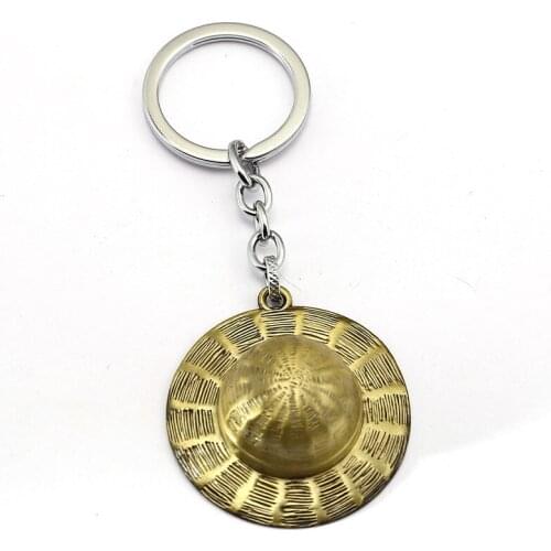 ONE PIECE Key Chain Luffy Straw Hat Shanks Key Ring Men Jewelry Chaveiro Car Keychain Cosplay Accessories Gifts