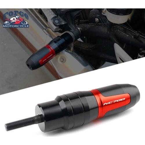 For Honda NC700 S X NC700S NC700X NC 700 S/X Motorcycle CNC Frame Crash Pads Exhaust Sliders Crash Protector with logo NC700