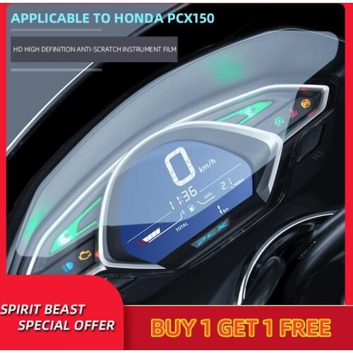 Spirit Beast Motorcycle speedometer Scratch TPU Protection Film Scooter Dashboard Screen Instrument Film For Honda PCX 150
