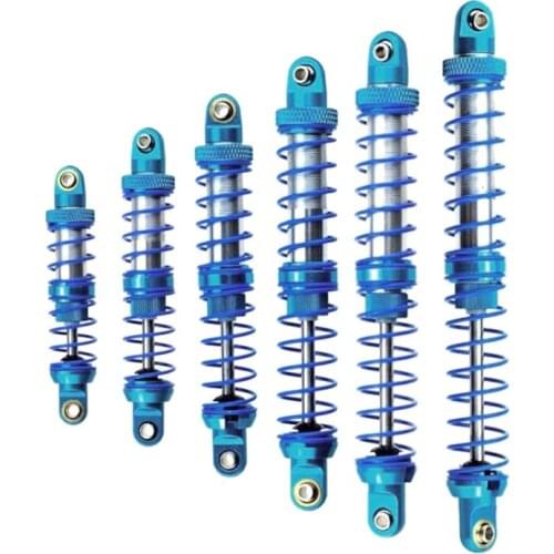 Oil Adjustable 70mm 80mm 90mm 100mm 110mm 120mm Metal Shock Absorber Damper for 1/10 RC Car Parts Crawler Axial SCX10