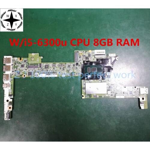For HP Spectre Pro X360 G2 Series Laptop Motherboard With SR2F0 i5-6300u CPU 8GB RAM DAY0DDMBAE0 MB 100% Tested Fast Ship