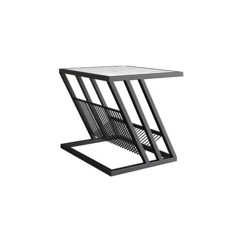 Marble edge of sofa of sitting room of ark of head of bed of iron art a few corner a few small tea table