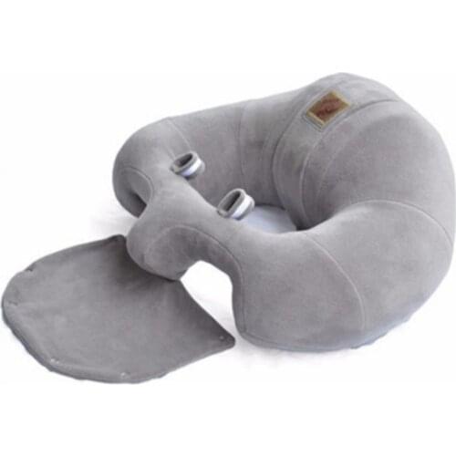 Baby Sitting Support Cushion Seat Gray Soft Do Not Sweat Padding Comfortable Cushion Living Alıştırıcı Safe Travel baby cushion