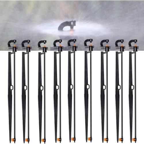 360 Degree Refraction Atomizing Sprayer G-type Nozzle W/ Pile Connector Suspension Atomization Irrigation Spray Garden Watering