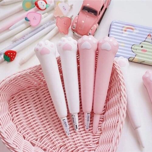 Creative soft stationery decompression gel pen slow recovery water pen cute student vent pop pen it kid toy