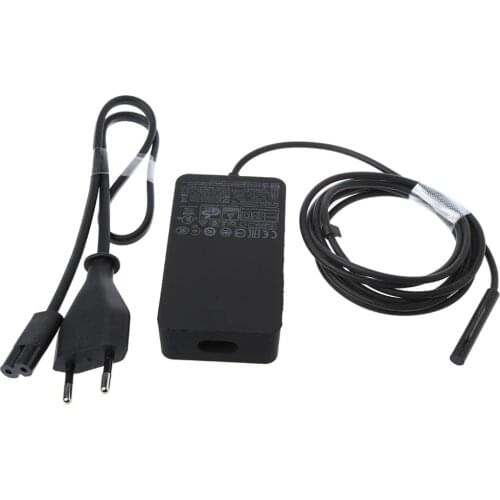 High Quality 12V 2.58A 36W Black AC Supply Charger Adapter For Microsoft Surface Pro 3 Pro 4 Tablet Charger EU/US Plug 10166