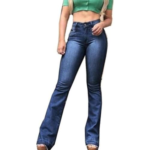 Women Black Jeans Big Size Fashion Slim Mid Waist Tassel Bell Bottom Jeans Female Vintage Casual Denim Flare Pants