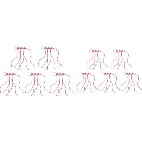 10 Pieces Bobber / Looper Stop Knots Cord String Rope Fishing Float Tool