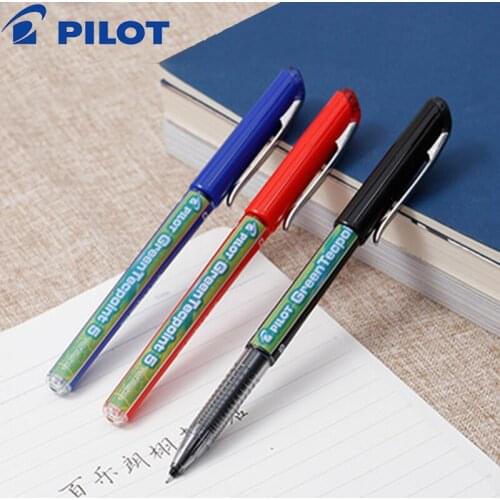 12 pieces PILOT BX-GR5-BG 0.5mm gel pen 3 colors black red blue ink ballpoint pen