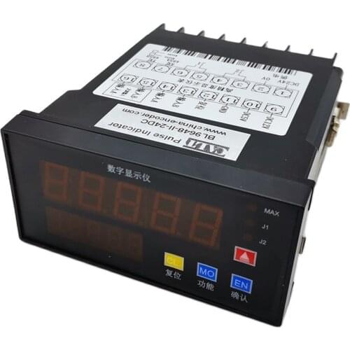 Hot-Sale Good Quality Easy Using 24VDC 220VAC BL9648-II Displacement And Speed Display Indicator Manual