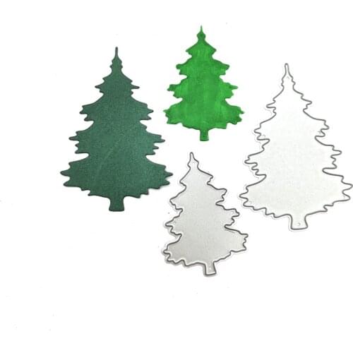 Julyarts Tree New Dies Stencils for Card Making Christmas Dies DIY Card Craft Deco Album Paper Card Making