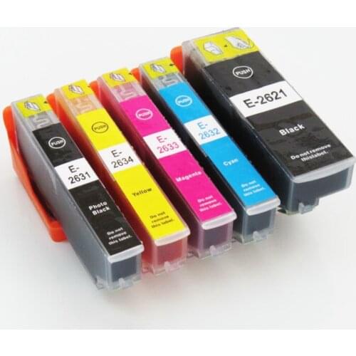 Vilaxh 26 XLT2621 Ink Cartridge For Epson Expression Premium XP-510 XP-610 XP-615 XP-710 XP-720 XP810 XP-820 XP510 XP625 Printer