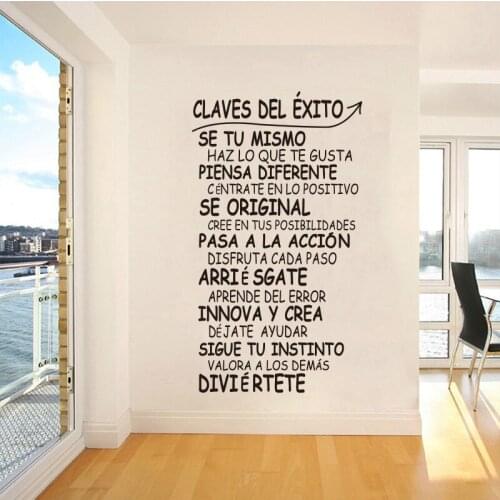 Keyword Success Wall Stickers Vinyl Murals Home Decals Living Room Posters Home Fashion Decorative Paintings Wall Decor