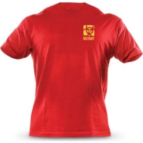 2019 Brand men T-Shirt Fitness Slim fit Shirts Short sleeve Cotton clothes Fashion Leisure O-Neck MUTANT printed Tee