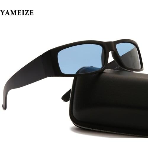 YAMEIZE Men Polarized Sunglasses Anti-Glare Outdoor Sport Sun Glasses Driving Fishing Glasses Rectangle Eyewear Oculos Goggles