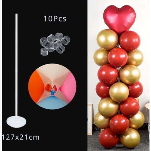 1Set Height Balloon Column Kit Base Stand Birthday Party Decorations Adult Wedding Christmas Decorations For Home
