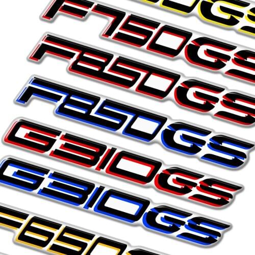 TankPads Sticker For BMW G310GS F650GS F750GS F850GS F 650 750 850 GS Tank Pad G 310 Badge Protector Fairing Luggage Trunk Cases