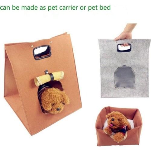 Dog Carrier Three Use Multi-purpose Folding Cat Backpack Loading 7kg Portable Dog Bed