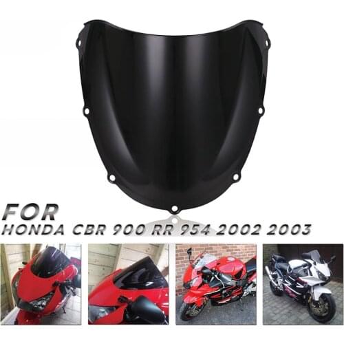 Durable Windproof PC Motorcycle Windshield Windscreen for Honda CBR900RR CBR954 Motorbike Accessories