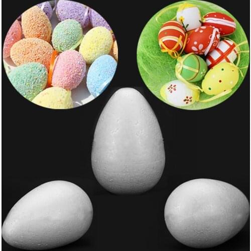 Modelling Polystyrene Styrofoam Foam Egg Ball White Craft Balls For DIY Christmas Party Decoration Supplies Gifts
