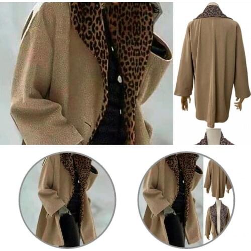 Stylish Long Sleeve Mid-Length Cardigan Coat Casual Coat Warm Elegant