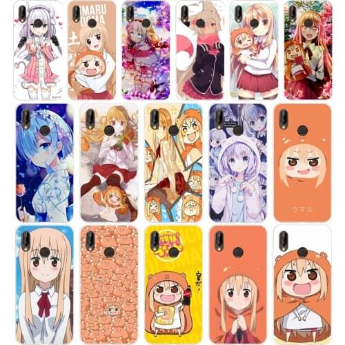 107FG cute Umaru chan Anime Doma Umaru Soft Silicone Tpu Cover Case for huawei Mate P20 P30 Llte Pro Y6 Y7 2019