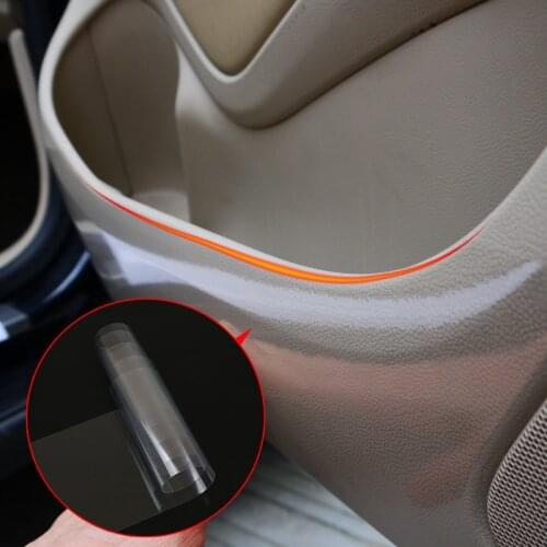 15cmx100cm Car Rhino Skin Sticker Car Bumper Hood Paint Protection Film PVC Vinyl Clear Transparence Film Car Auto Decal Sticker