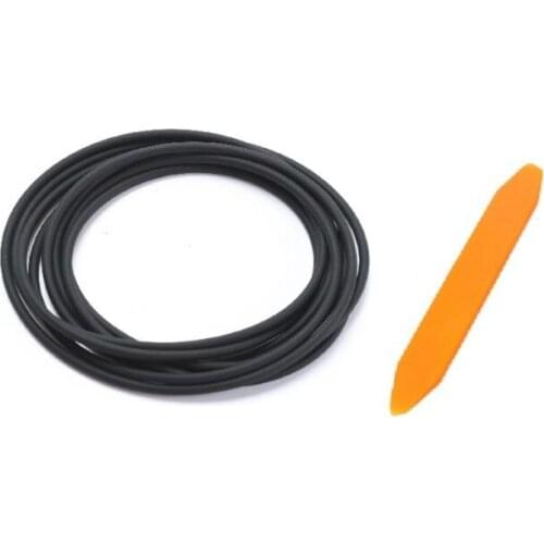 2.8M Car Windshield Roof Wind Guard Noise-reducing Seal Kit For Tesla Model 3