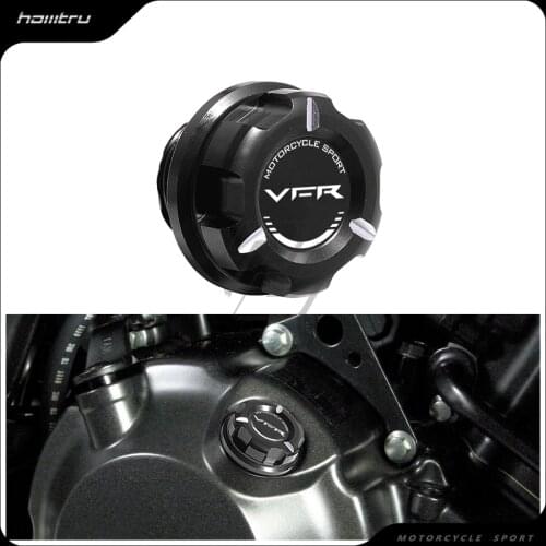 Motorcycle Accessories Engine Filler Oil Cap Case for Honda VFR800F VFR1200F All Year