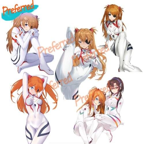 Bodysuit Anime Girls Decal Motocross Racing Laptop Helmet Trunk Wall Vinyl Car Sticker Die Cutting