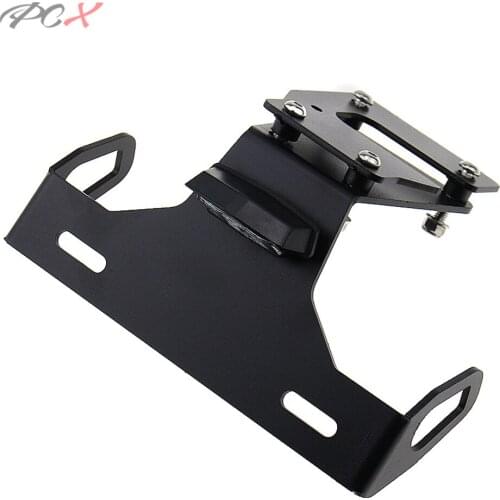 For Kawasaki Z900 2017-2020 18 19 Registration License Plate Frame Holder Fender Bracket Tail Tidy Support Stand Steady