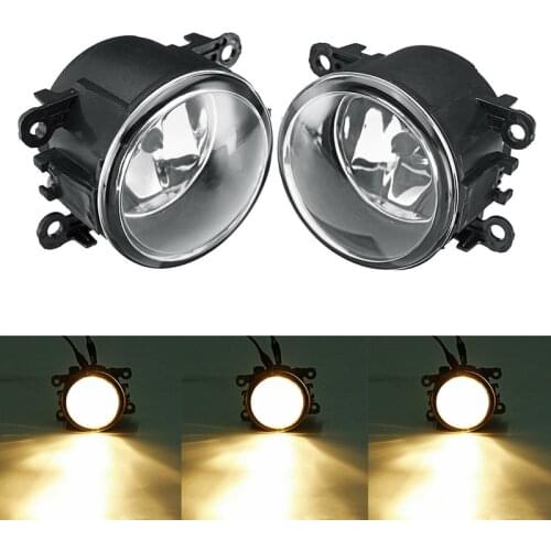 For Suzuki Grand Vitara Alto Swift 35500-63J00 A Pair ABS Front Bumper Fog Light Daytime Lamp With Halogen Bulb Car Accessories