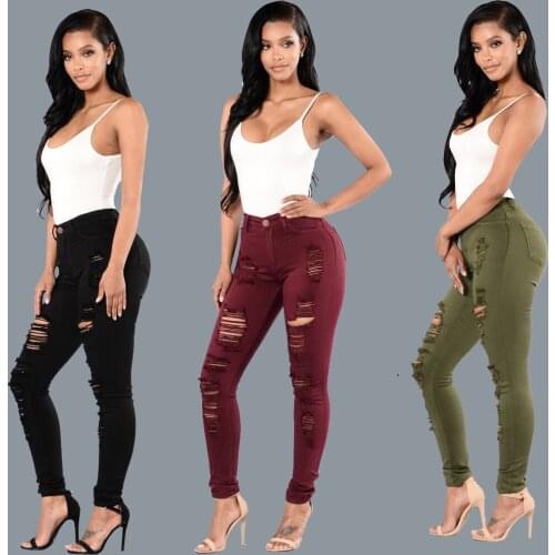 ELIJOIN Women's Skinny Jeans