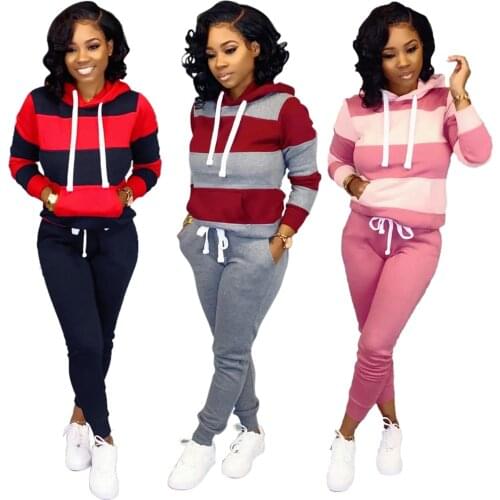 European and American Sexy Hot Fashion Sweater Leisure Sports Suit