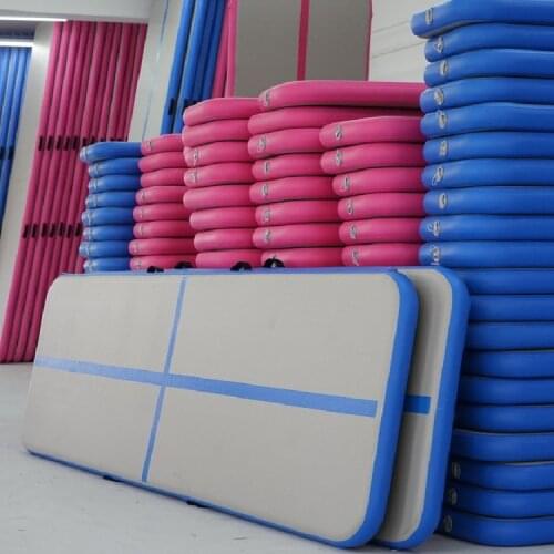 Hot Sale Gymnastics Mat With Cheap Price 3M/4M/5M Inflatable Air Track DWF Air Mattress/Air Floor/Air Pump For Free